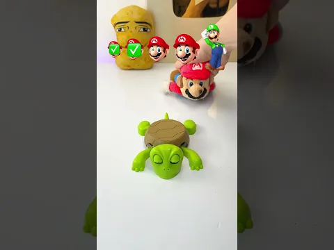 Which MARIO will activate the turtle?🤔 #supermario
