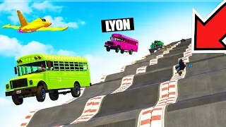 SALTO LA MEGA RAMPA INFINITA DI GTA5!!