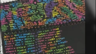 Writing subscriber’s name #subscribe