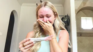 Live Pregnancy Test!!! (PREGNANCY ANNOUNCEMENT) Baby #4