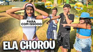 IGNORANDO A RAFINHA POR 24 HRS😱😱 *ela chorou muito*