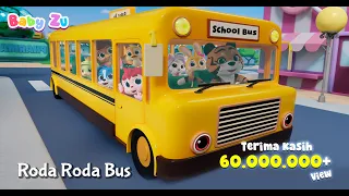 Roda Roda Bis ♪ Wheels On The Bus Indonesia ♪ Naik Bis Keliling Kota ♪ BabyZu