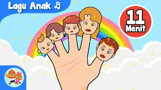 Lagu Keluarga Jari, Sayang Semuanya, Kepala Pundak Lutut Kaki dan Lain | Anak Balita | Coco dan Nana