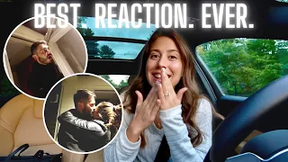 I SURPRISED MY HUSBAND WITH HIS SISTER WHO HE HASN'T SEEN IN A YEAR! *HE ALMOST PASSED OUT*