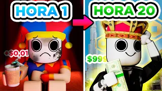 Eu Passei 24 HORAS em Jogos de Doação de Robux!