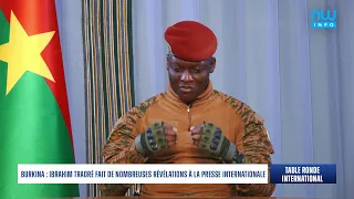 Burkina: Ibrahim Traoré fait de nombreuses révélations à la presse internationale