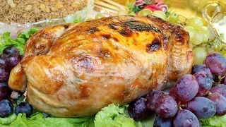 POLLO RELLENO NAVIDEÑO SIN HORNO