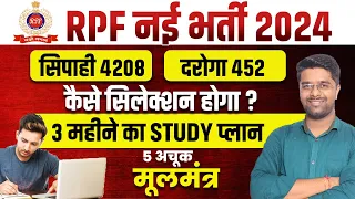 RPF में कैसे होगा Selection | RPF NEW VACANCY 2024 | जाने 5 अचूक मूलमंत्र