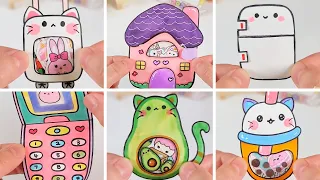 귀여운 아이디어★스티커 보관집 만들기 모아보기 #23 DIY Paper Craft Ideas #diy  #paperdiy  #craft  #art #종이놀이