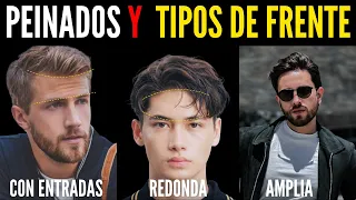 Peinados Para HOMBRES Según Tu Tipo De FRENTE Pequeña, Amplia, Con Entradas ETC