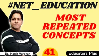 NTA NET Education Paper 2 II Most Repeated Concepts of Education
