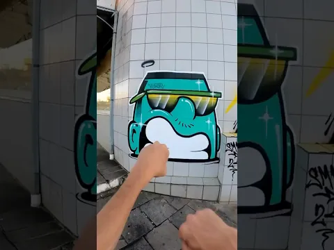 Character Outline Graffiti 🎥 @perte_graff #graffiti