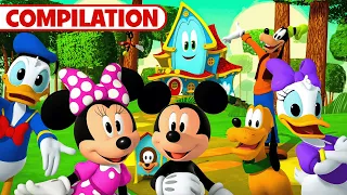 Mickey Mouse Funhouse Season 1 Full Episodes! | 140 Minute Compilation | @disneyjr