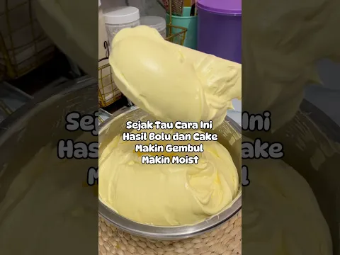 Tips Rahasia Bolu Gembul dan Moist Pakai Cara ini