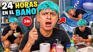 24 HORAS EN EL BAÑO (mala decisión)
