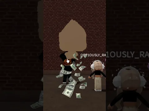 SHE WAS SO HAPPY! 🤩😁 #roblox