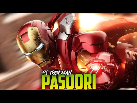 Pasoori ft. Iron Man || RDJ || Iron Man Edit || #shorts #pasoori