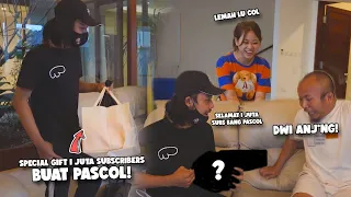 YaudahVlog #10 - First Time Ketemu Bang Pascol Dan Luan Luan+Suprise 1jt Subscriber Buat Bang Pascol