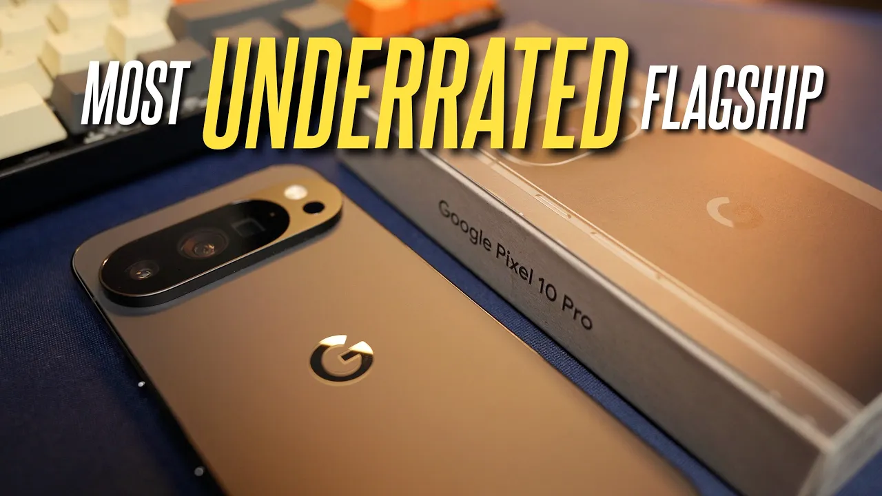 Vidéo-Test de Google Pixel 10 Pro par Sean Talks Tech