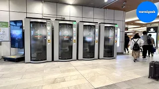 I Used a SLEEP POD inside a Train Station in Tokyo Japan