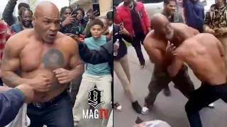 Mike Tyson Pulls Up On Cannon Briggs In The Trenches Of Brownsville! 🥊