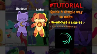 ✨Quick & Easy Way to Create Shadows & Lights for Your Animation✨ [TUTORIAL]