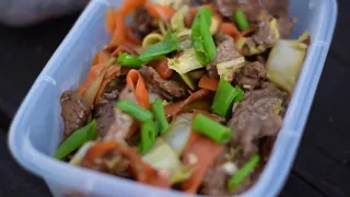 Best Korean Beef Stir Fry | Meal Prep Recipe