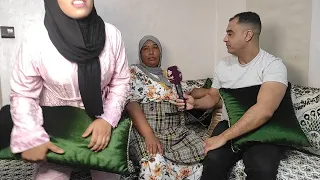 نايضة قربالة فدار نعيمة البدوية بسباب طلاق بنتها رجاء وظهور مفاجأة وبنتها ناضة طفات علينا الكاميرة