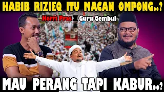 Habib Rizieq Shihab Itu Macan Ompong? Orasinya Cuma Omon2 Nantang Perang Tapi Kabur.?