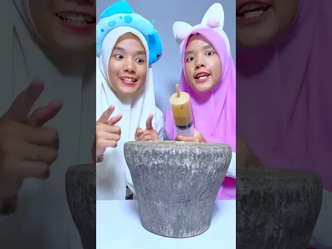 GAWATTT!! Ditumbuk dan disuntikkk jadi apa yaaa😱