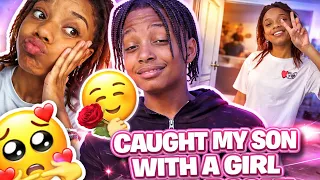 I CAUGHT MY SON LEON WITH A GIRL IN HIS ROOM!