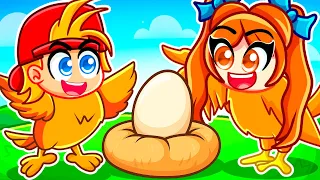 FAMILIA de PÁJAROS en Roblox!