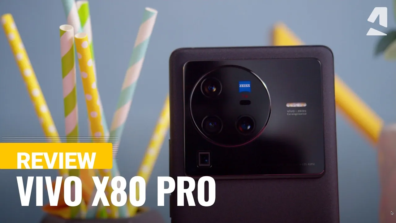 Vido-Test de Vivo X80 Pro par GSMArena