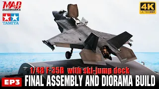 Tamiya F-35B Lightning II 1/48 Build | Episode: 3 Final assembly and diorama build