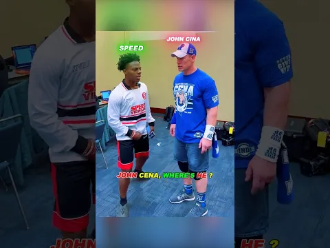 IShowspeed's prank with John Cena ❤️