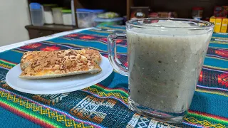 Aprende a preparar Tojori, un desayuno boliviano completo.