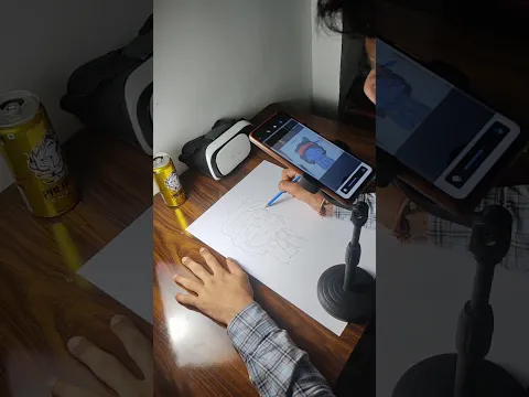 Make A AR Drawing 🤯 #shorts