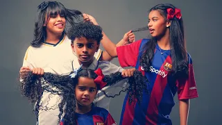 عايله ألوني برشلونيه❌مدريديه