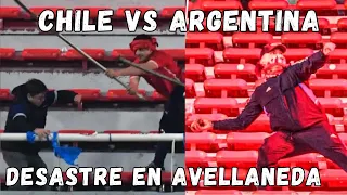 Independiente vs U. de Chile: violencia brutal que no podés dejar de ver