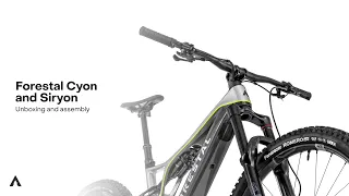 Forestal Cyon and Siryon unboxing and assembly - Forestal Bikes support
