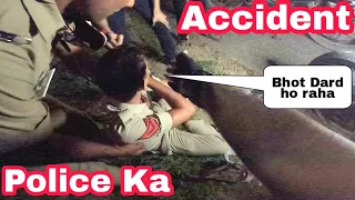 Police 🚔 Ki Bike Ke Samne Aaya 🐖 PIG 🐷  | We Helped Police 🚨 | NCR Bikerz |