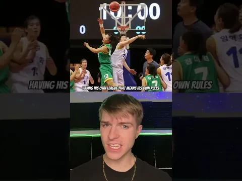 NORTH KOREA HAS THEIR OWN BASKETBALL RULES!! #Shorts