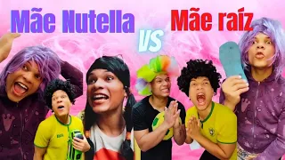 MÃE NUTELLA vs MÃE RAÍZ - " NA HORA DO CASTIGO "