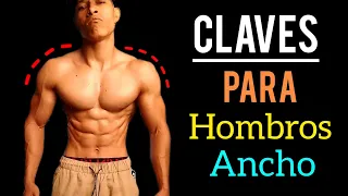 Está es la Clave para Hombros Anchos