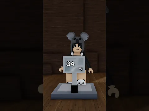 How Much Does She Weigh?! - 99 Nights In The Forest #roblox #funny #99nights #99nightintheforest