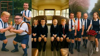 World Leaders At School Parody😂 (100% Laugh Guaranteed)