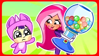 Villainess Learns Why Sharing Is Caring! 🍭 Don’t Be Greedy - Be Kind to Your Friends 🤗