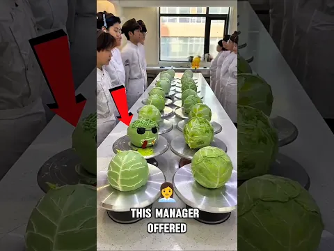 $10,000 Cabbage Cake Challenge The Ending Shocked Everyone #shorts