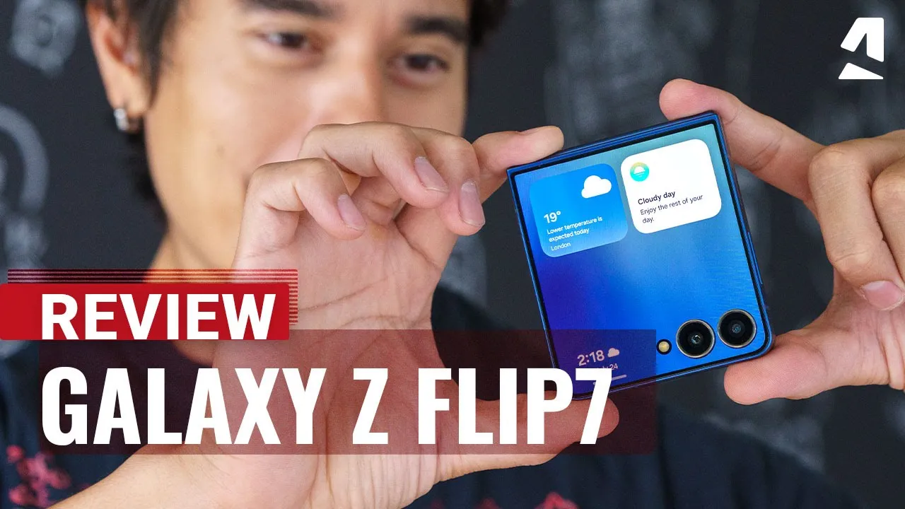Vidéo-Test de Samsung Galaxy Z Flip 7 par GSMArena