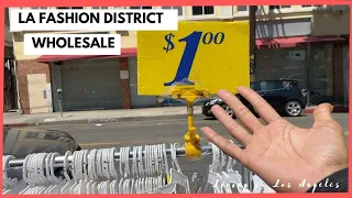 LIVING IN LOS ANGELES | SHOPPING LA FASHION DISTRICT WHOLESALE  SANTEE ALLEY VLOG | 021